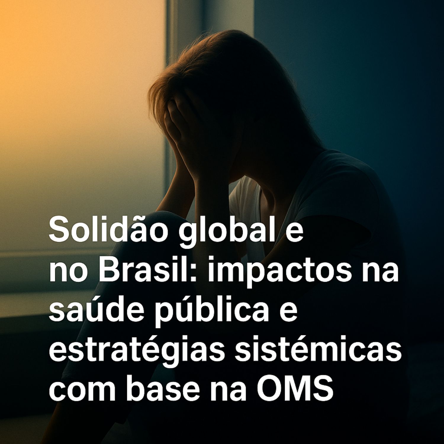 🧠 Sinais de Solidão: saiba os impactos na saúde pública e estratégias sistêmicas com base na OMS