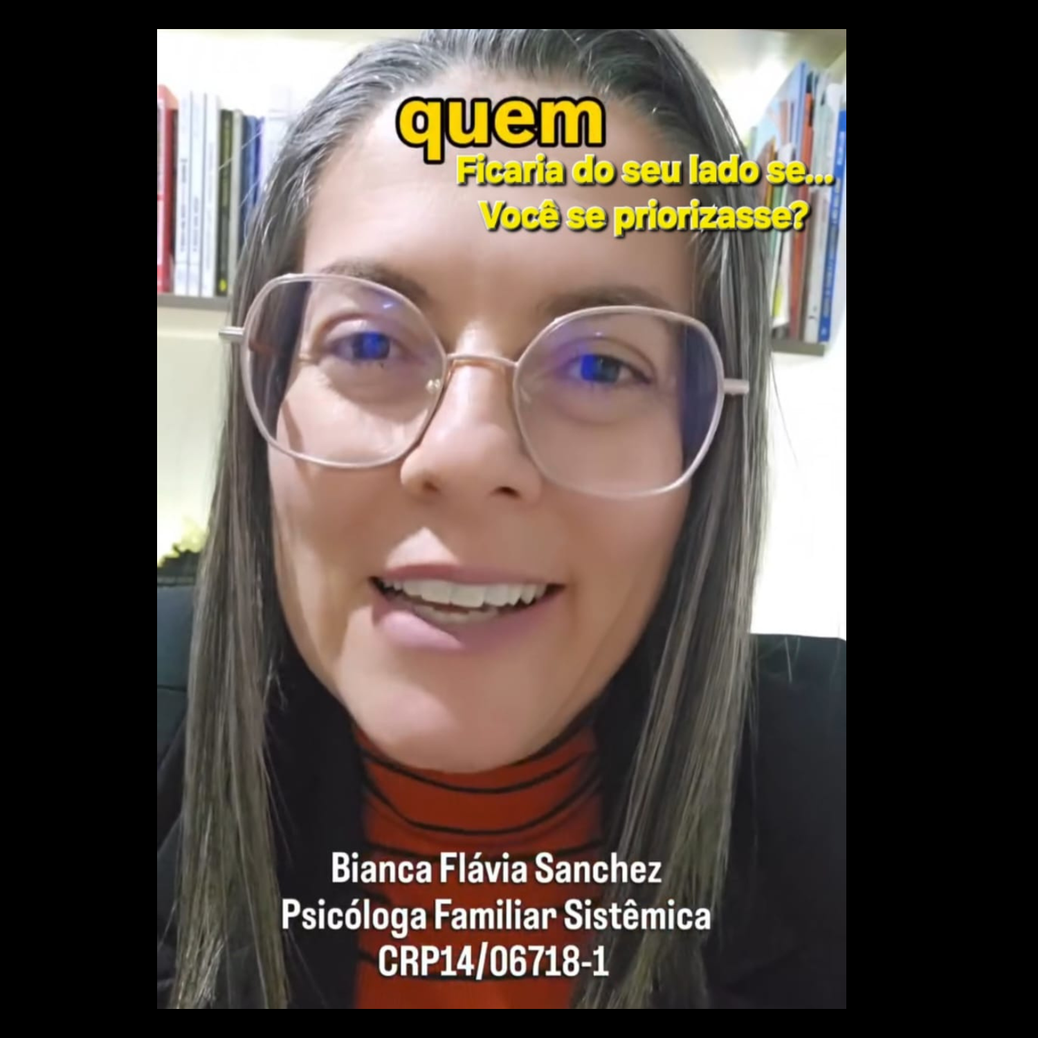 Quem ficaria do seu lado se finalmente você se priorizasse?