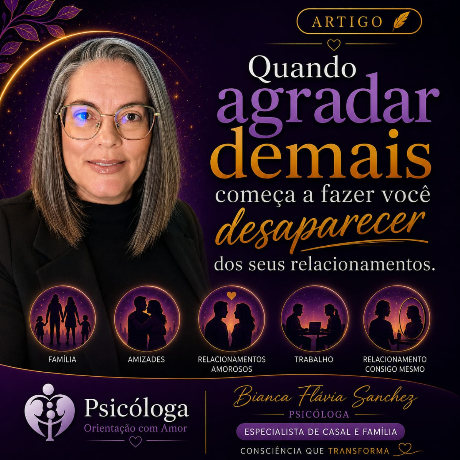 Quando agradar demais começa a fazer você desaparecer dos seus relacionamentos